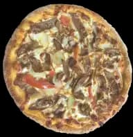 Une de nos pizzas, pour donner une idée réelle de la taille choisie